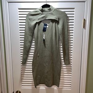 Abercrombie & Fitch two-piece sweater dress set in tall